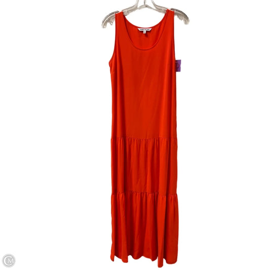 Dress Casual Maxi By Elizabeth And James In Orange, Size: Xs
