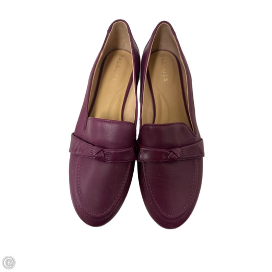 Shoes Flats By Talbots In Purple, Size: 8