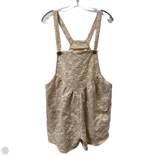 Romper By Shein In Cream, Size: Xl