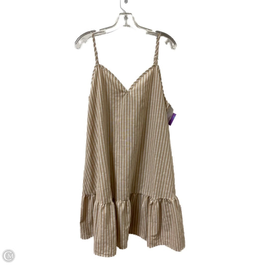 Dress Casual Short By Shein In Cream, Size: 1x