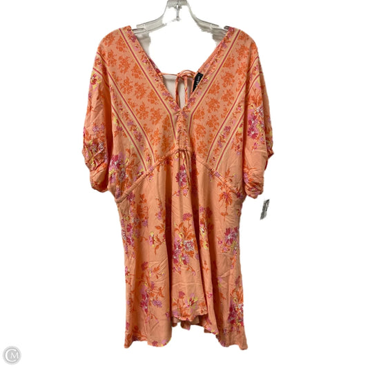 Dress Casual Short By Aakaa In Orange, Size: M