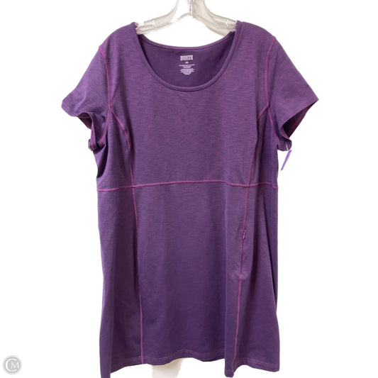 Athletic Dress By Duluth Trading In Purple, Size: 1x