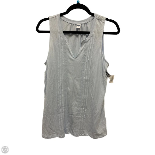 Top Sleeveless By Old Navy In Blue, Size: S