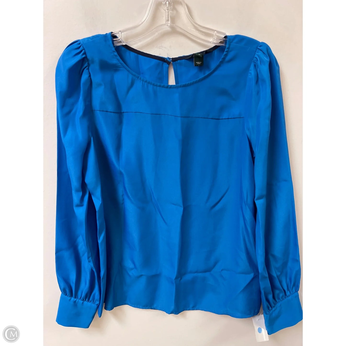 Top Long Sleeve By J. Crew In Blue, Size: Xs
