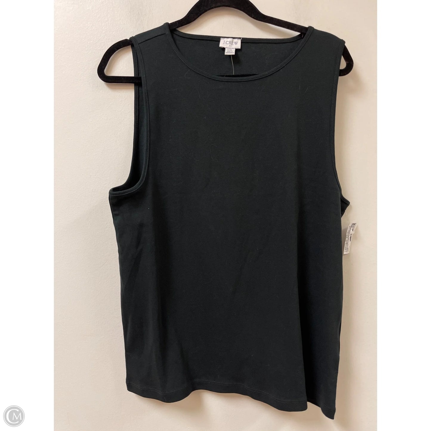 Tank Top By J. Crew In Black, Size: 1x