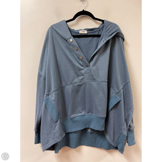 Sweater By Clothes Mentor In Blue, Size: 2x