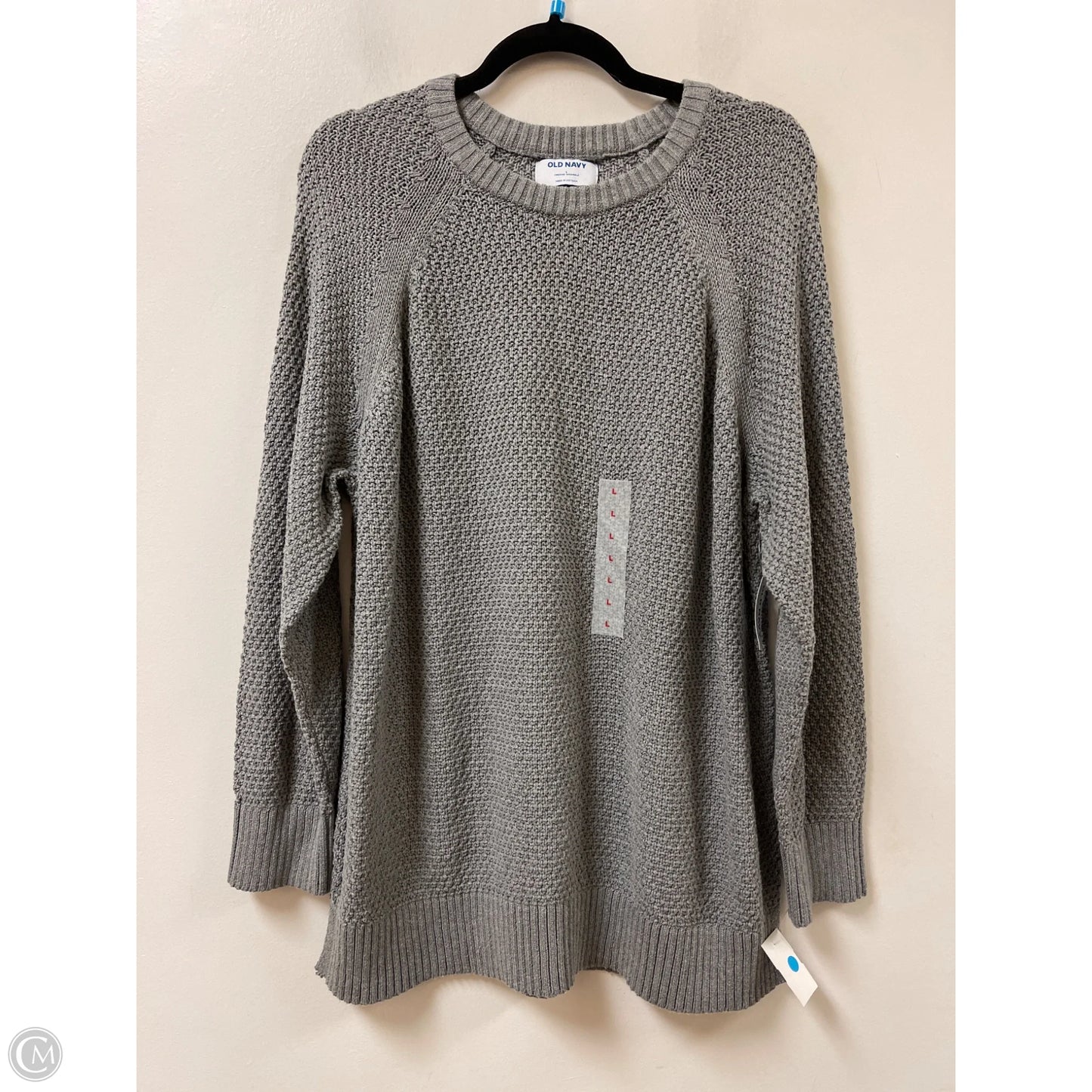 Sweater By Old Navy In Grey, Size: L