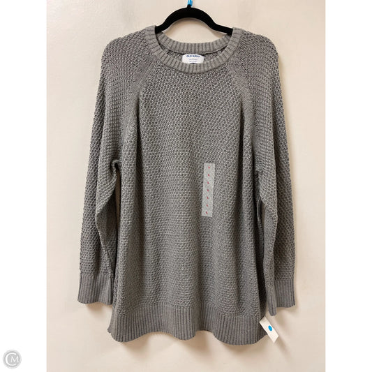 Sweater By Old Navy In Grey, Size: L