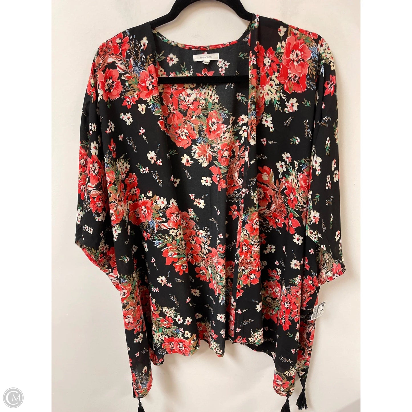 Kimono By Maurices In Floral Print, Size: Osfm