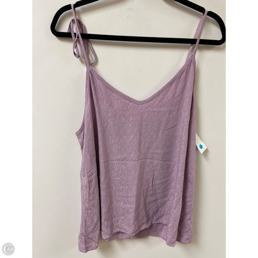Top Sleeveless By Market & Spruce In Purple, Size: M
