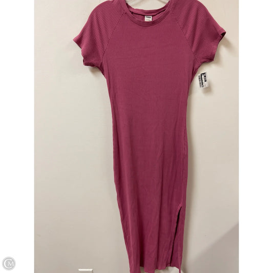 Dress Casual Maxi By Pink In Pink, Size: L