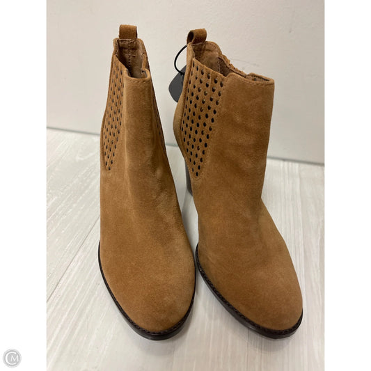Boots Ankle Heels By Antonio Melani In Brown, Size: 6.5