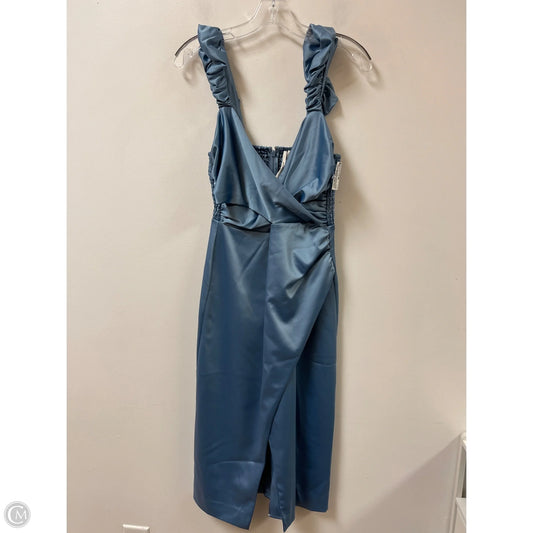 Dress Casual Maxi By Anthropologie In Blue, Size: S