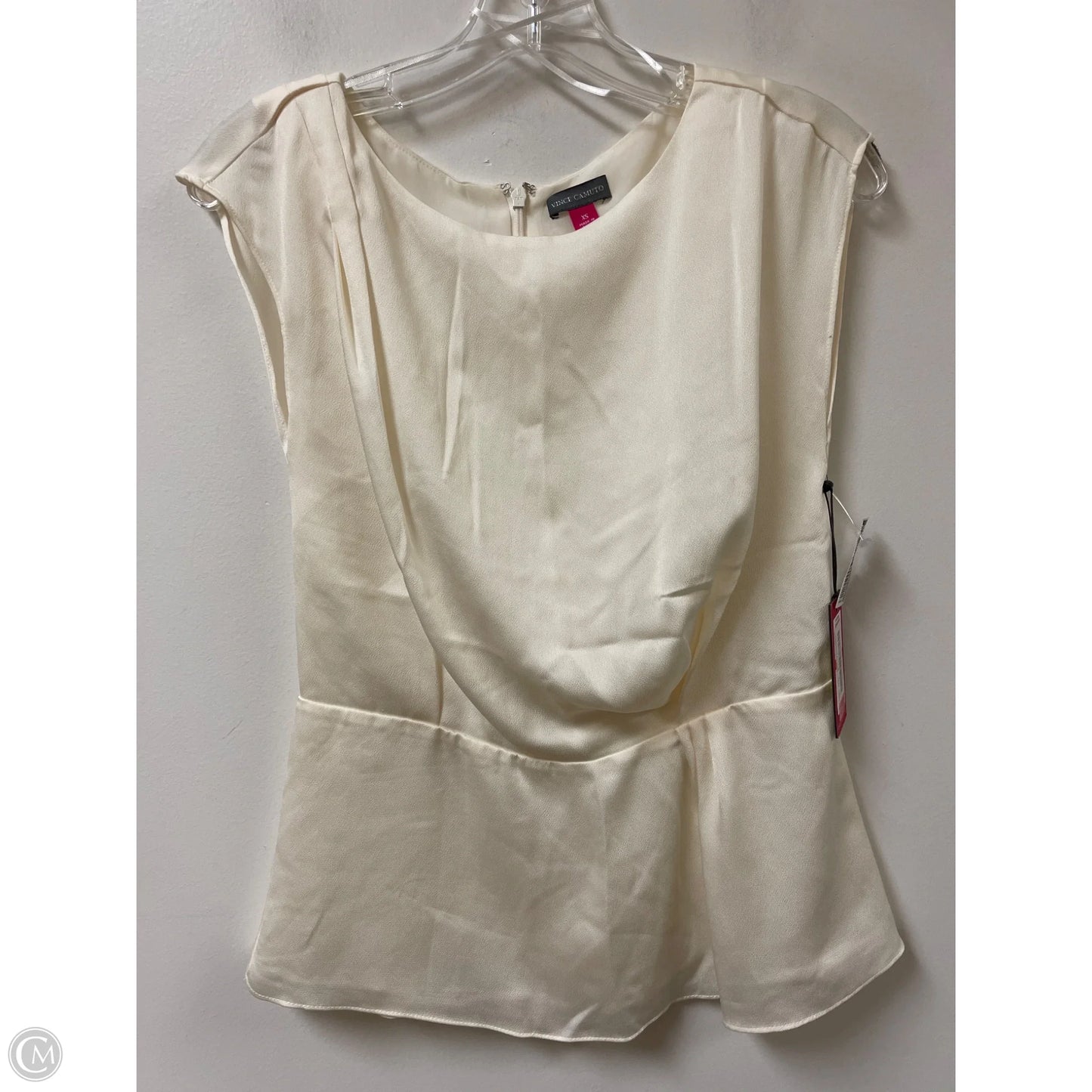 Top Sleeveless By Vince Camuto In White, Size: Xs