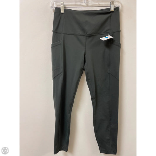 Athletic Leggings By 90 Degrees By Reflex In Grey, Size: M