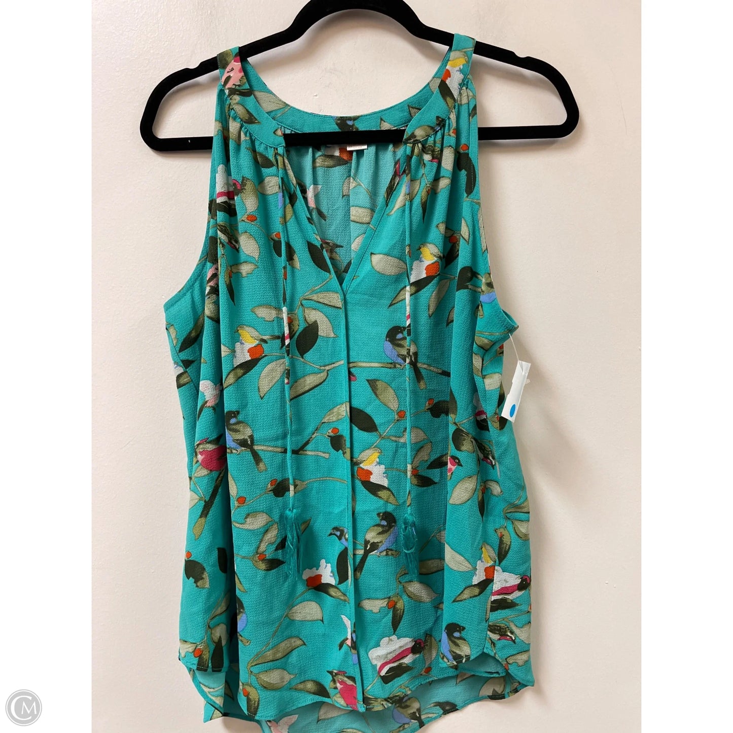 Top Sleeveless By Clothes Mentor In Blue, Size: Xl