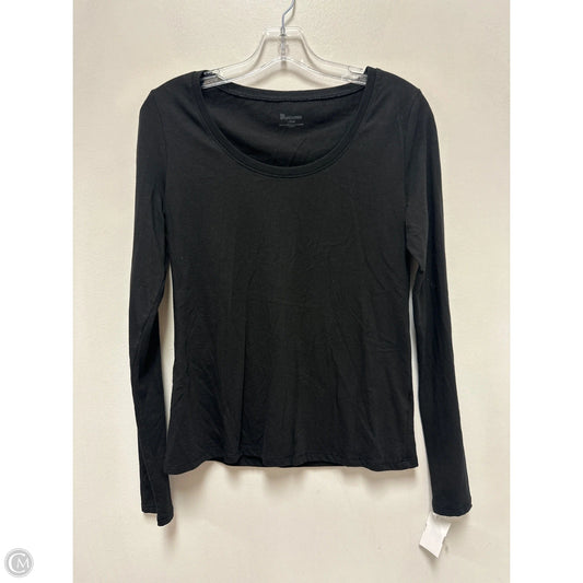 Top Long Sleeve By No Boundaries In Black, Size: L