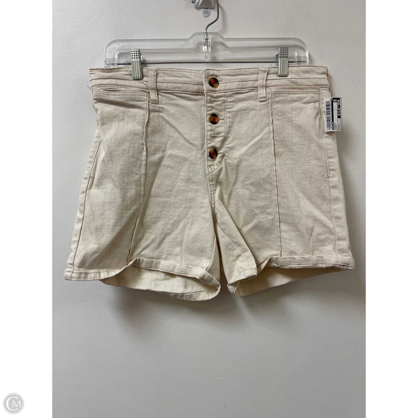 Shorts By Pilcro In Cream, Size: 8