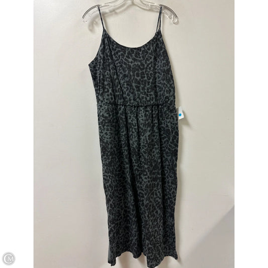 Dress Casual Midi By Old Navy In Animal Print, Size: L