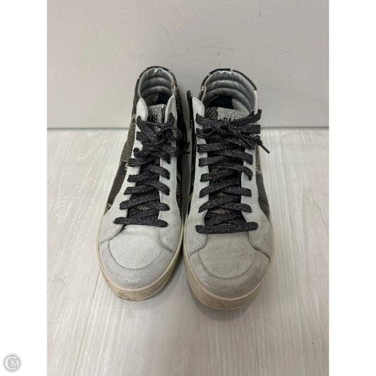 Shoes Sneakers By P448 In Snakeskin Print, Size: 8.5