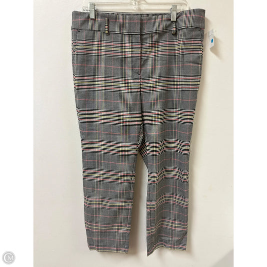 Pants Other By Loft In Black & Pink, Size: 12