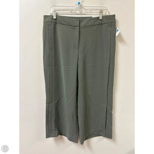 Pants Wide Leg By Ann Taylor In Green, Size: 12p