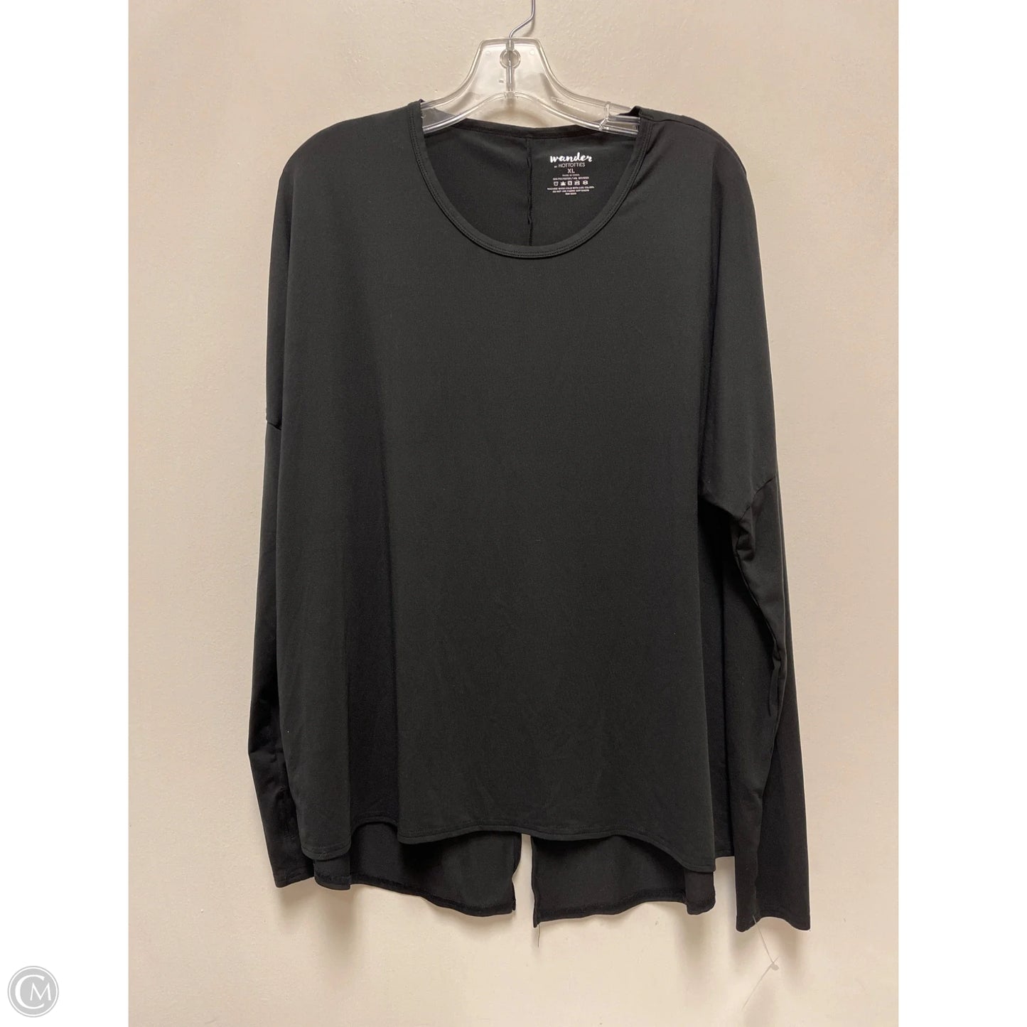Top Long Sleeve By Clothes Mentor In Black, Size: Xl