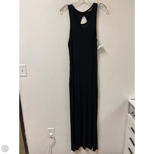 Dress Casual Maxi By Express In Black, Size: M