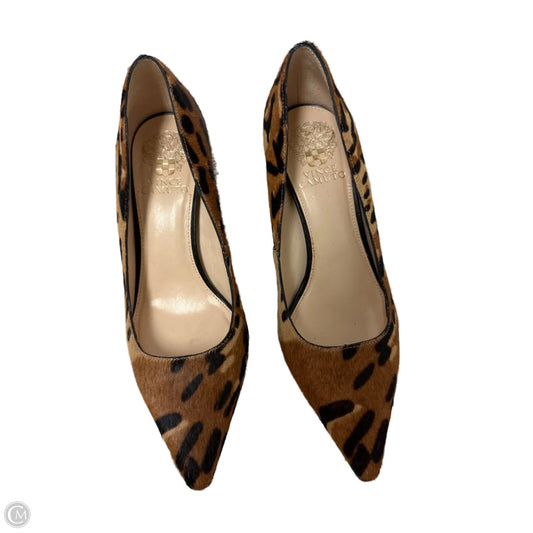 Shoes Heels Block By Vince Camuto In Animal Print, Size: 7.5