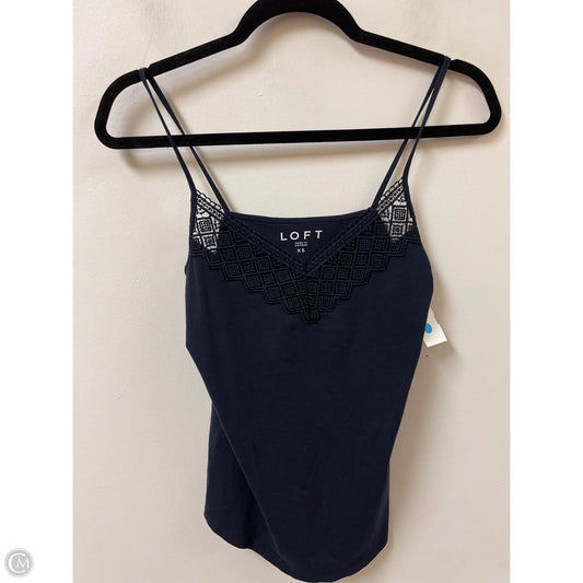 Tank Top By Loft In Navy, Size: Xs