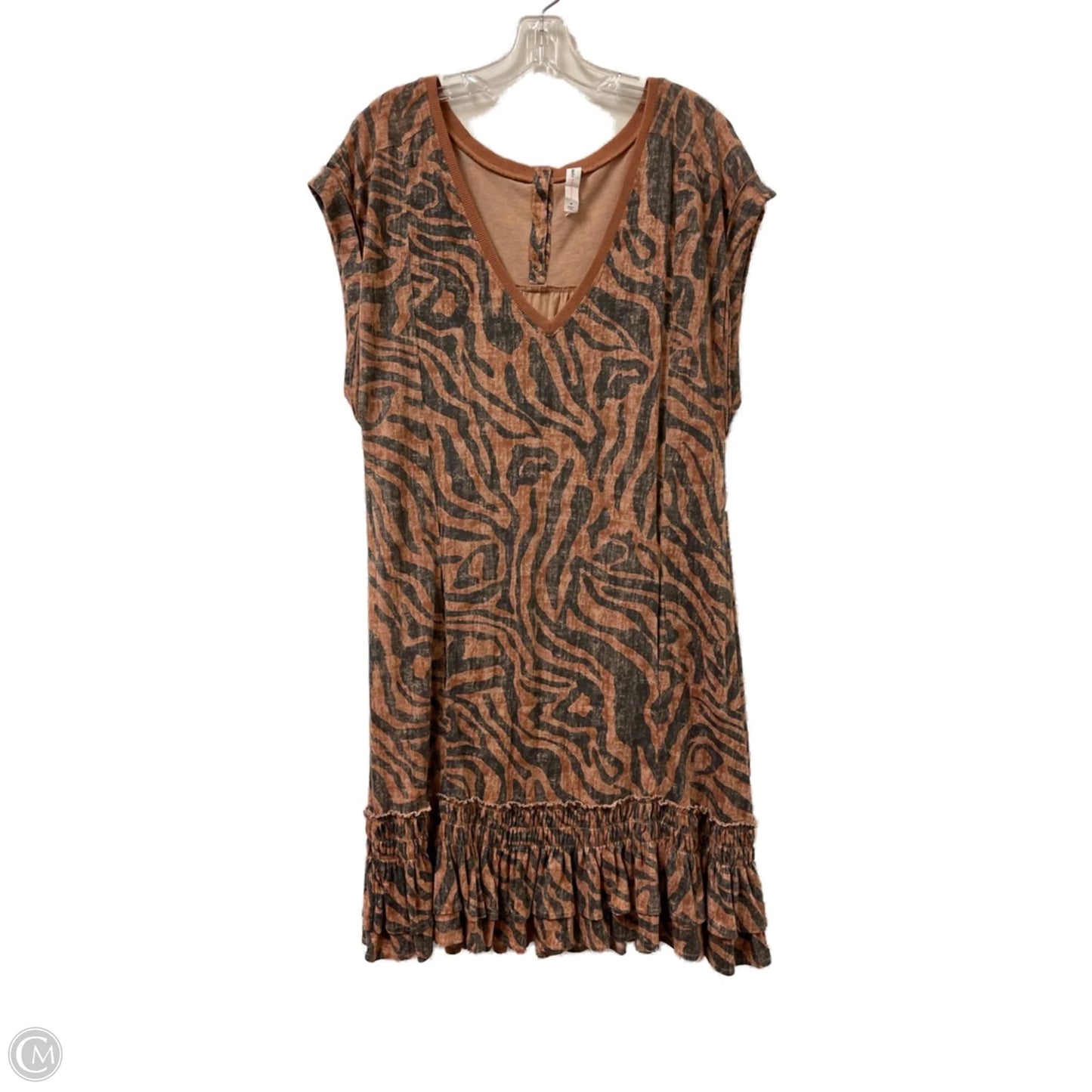 Dress Casual Short By Daily Practice By Anthropologie In Animal Print, Size: M