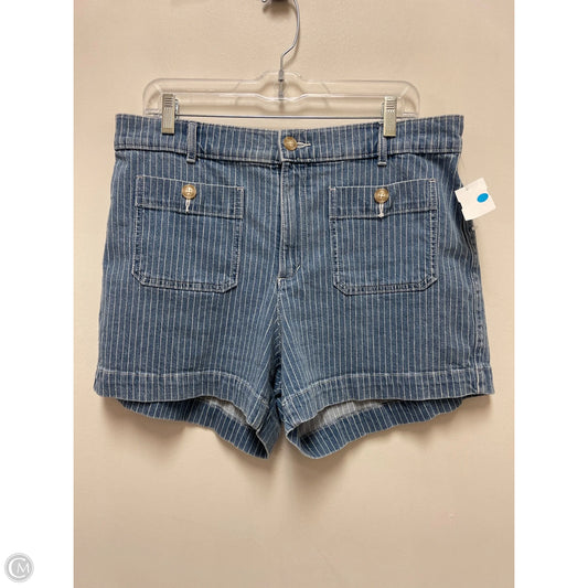 Shorts By Loft In Striped Pattern, Size: 12