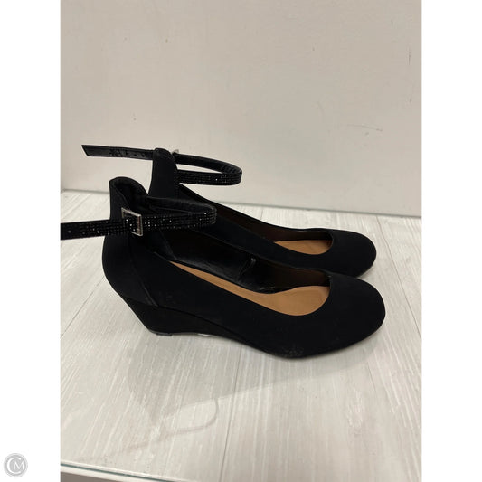 Shoes Heels Wedge By Andiano In Black, Size: 10