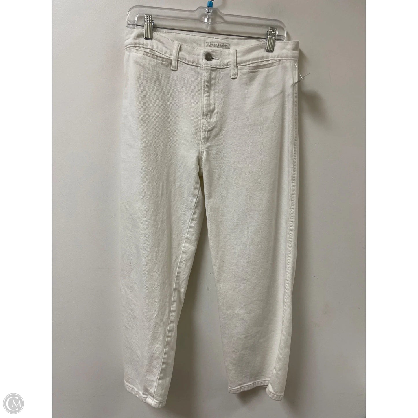 Pants Wide Leg By Lucky Brand In White Denim, Size: 8
