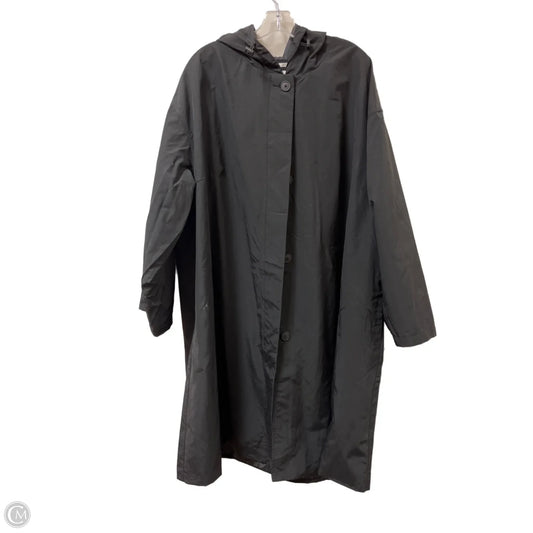 Jacket Windbreaker By Ava & Viv In Black, Size: 3x