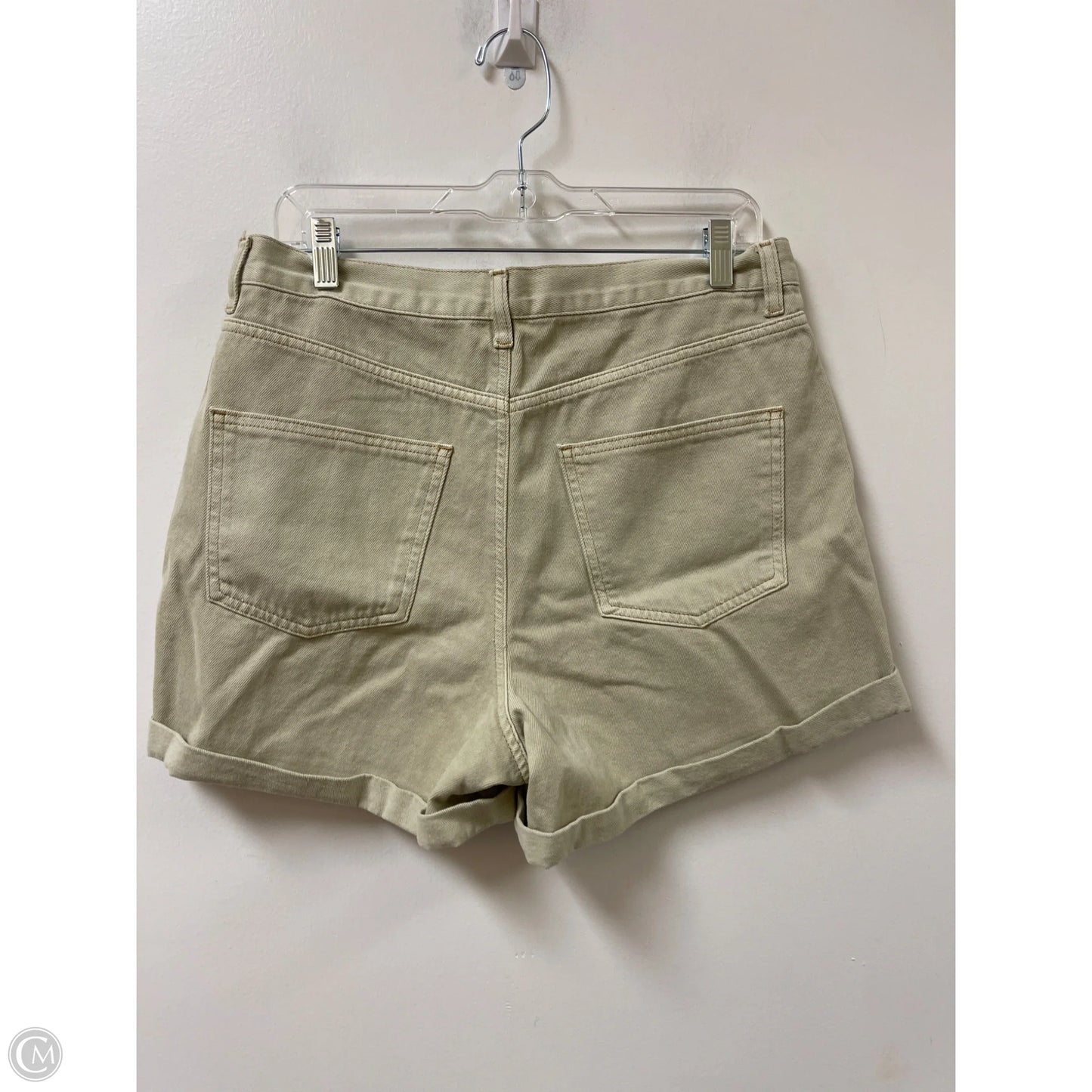 Shorts By Top Shop In Cream, Size: 10