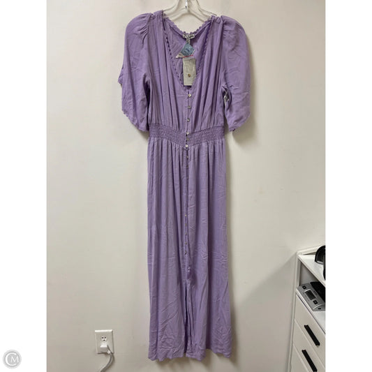Dress Casual Midi By J For Justify In Purple, Size: M