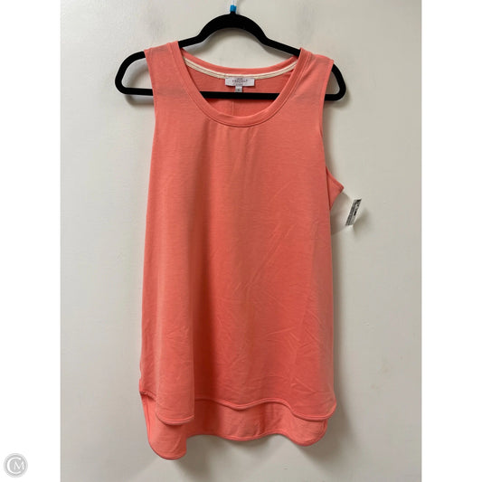 Top Sleeveless By New Directions In Pink, Size: Xl