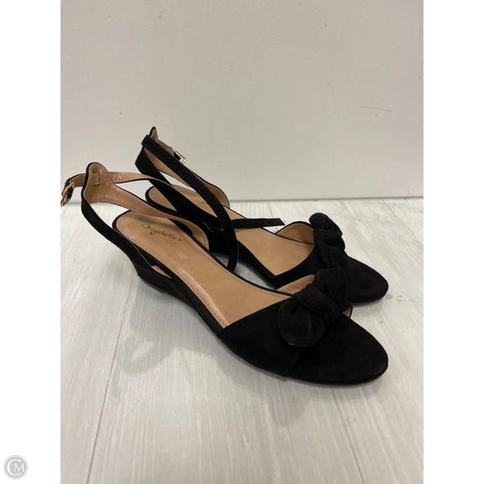 Sandals Heels Wedge By Seychelles In Black, Size: 11