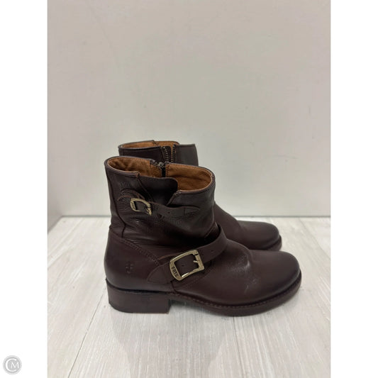 Boots Designer By Frye In Brown, Size: 8