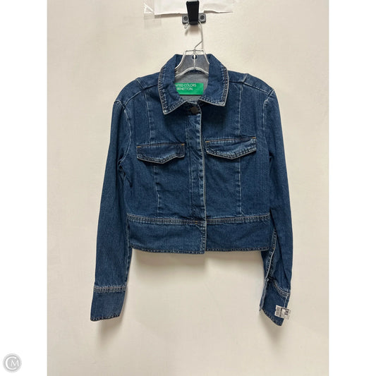 Jacket Denim By Clothes Mentor In Blue Denim, Size: S
