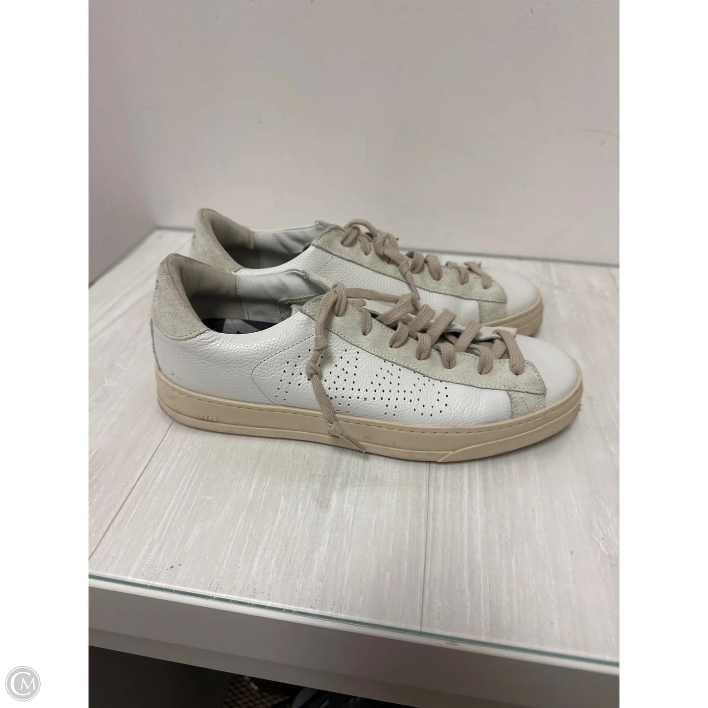 Shoes Sneakers By P448 In White, Size: 10.5