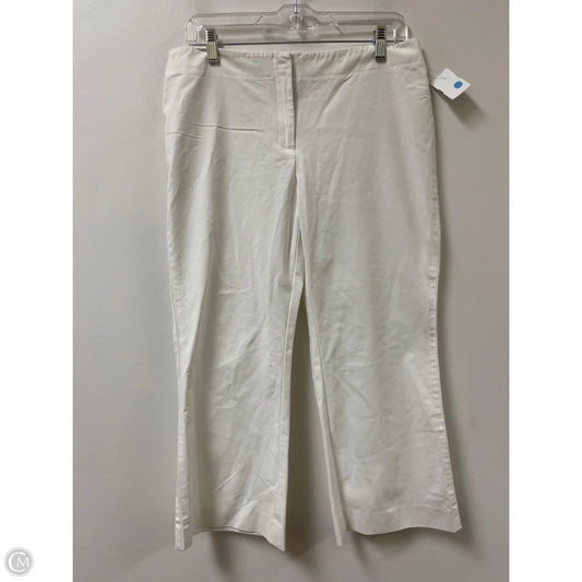 Pants Designer By Lafayette 148 In White, Size: 8