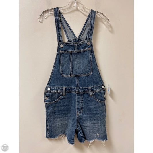 Shortalls By Old Navy In Blue Denim, Size: Xl