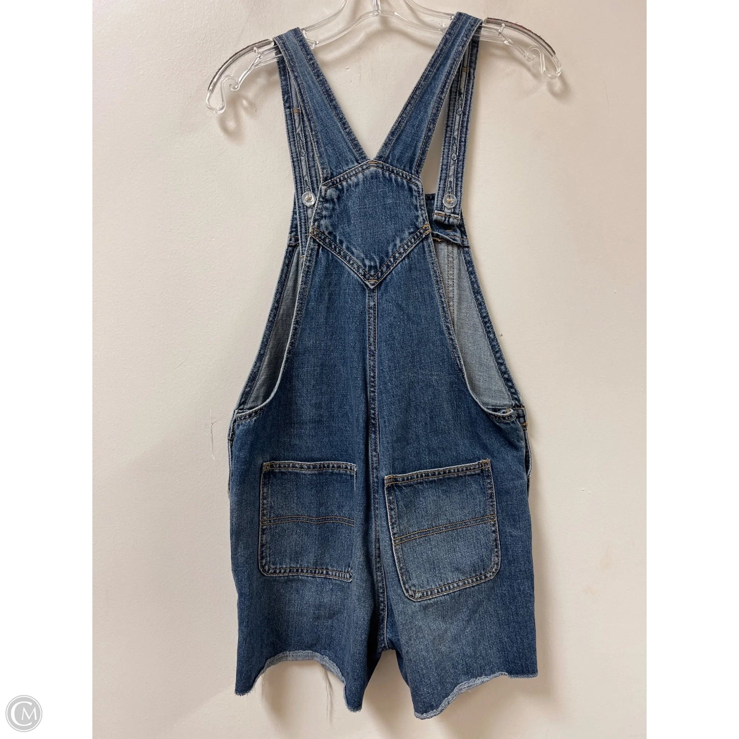 Shortalls By Old Navy In Blue Denim, Size: Xl