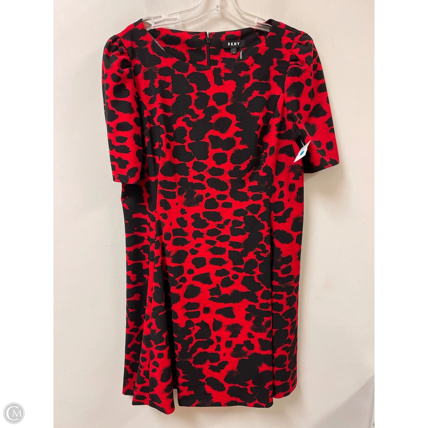 Dress Casual Short By Dkny In Black & Red, Size: Xl