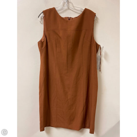 Dress Casual Short By Preston And New York In Brown, Size: Xl