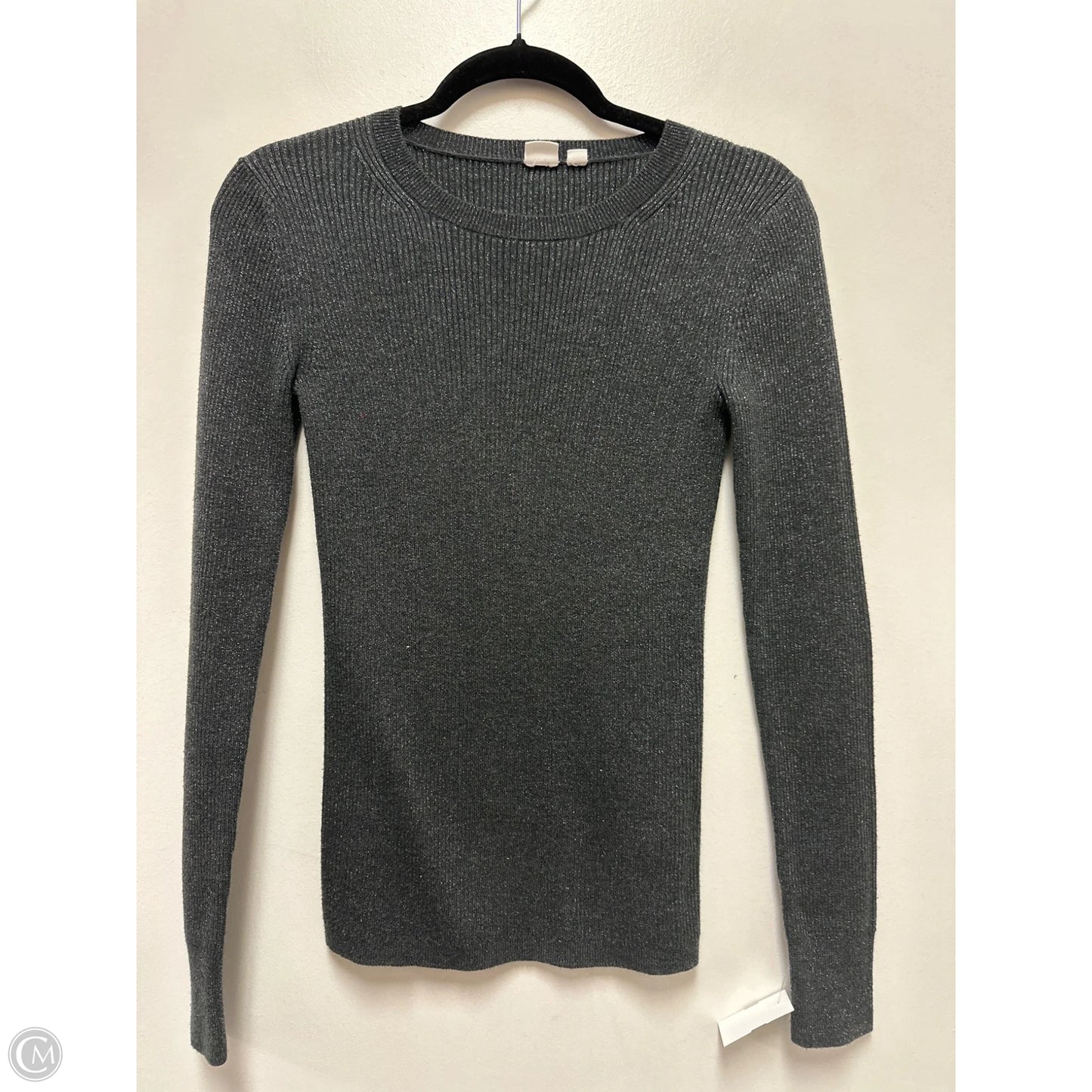 Sweater By Gap In Grey, Size: Xs