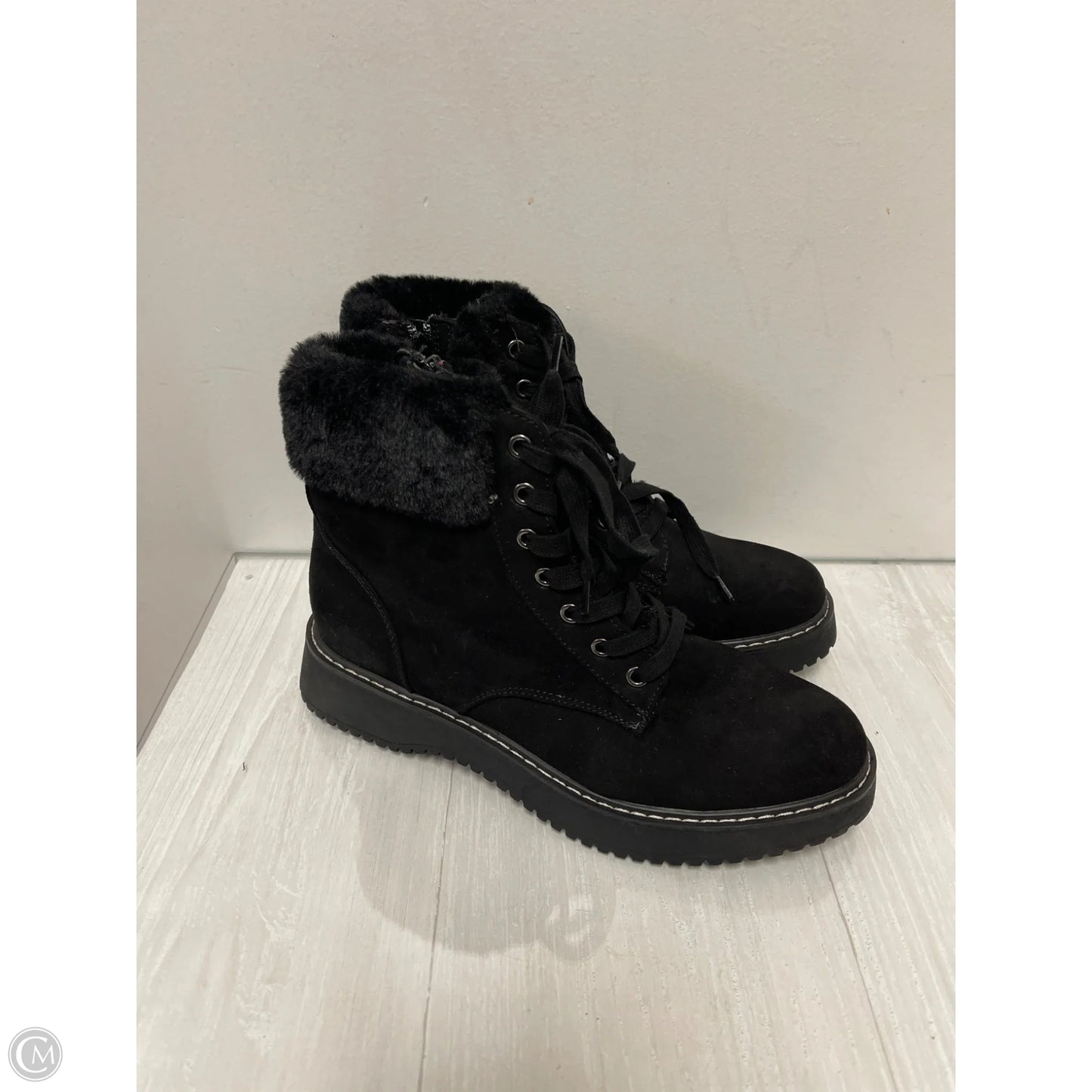 Boots Combat By Madden Girl In Black, Size: 10