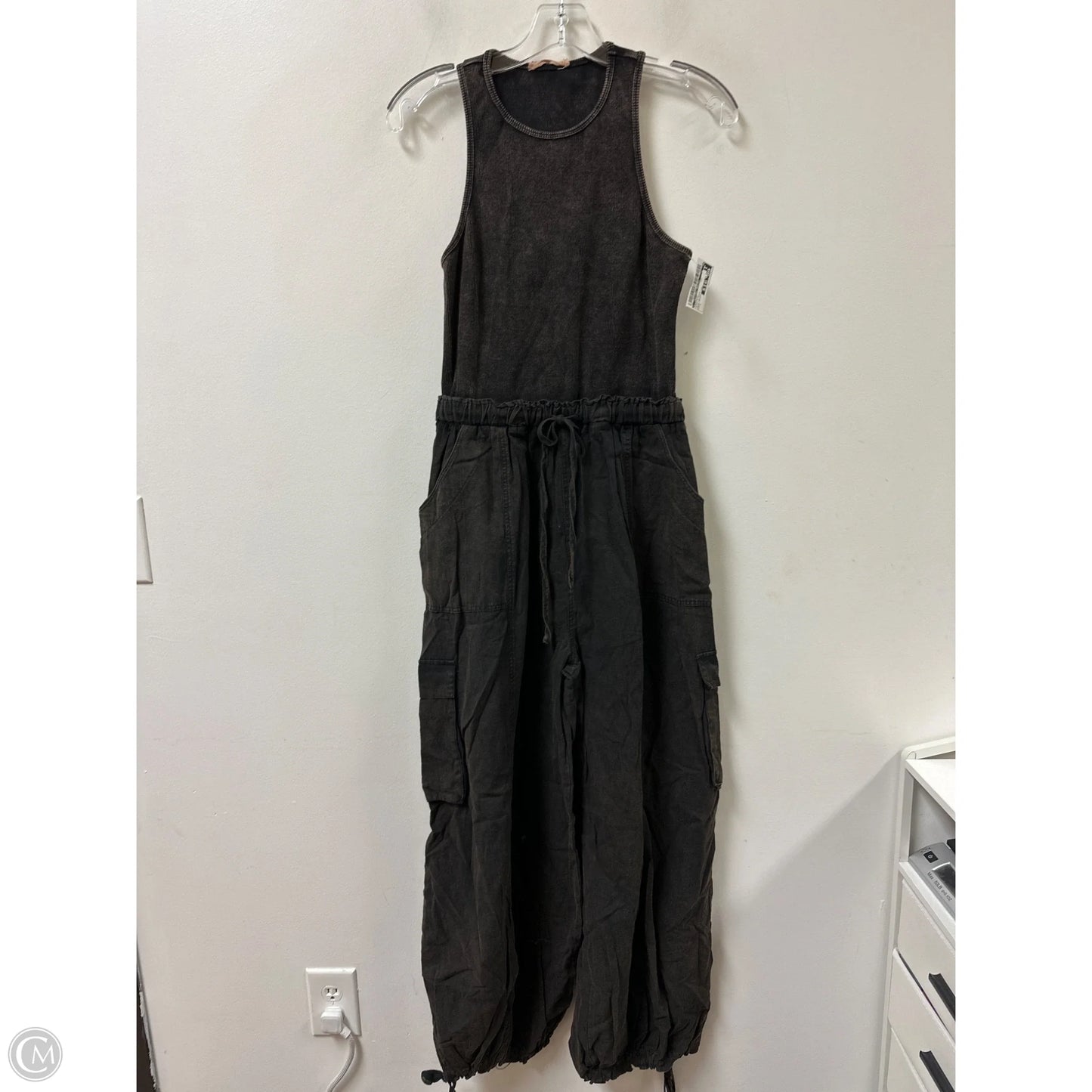 Jumpsuit By Clothes Mentor In Black & Brown, Size: L